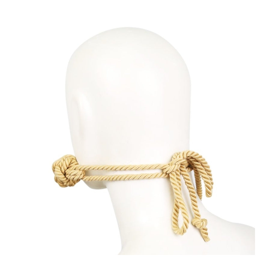 Bâillon Cordage Hemp Gag 12cm