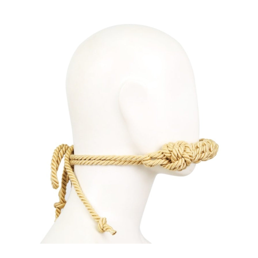 Bâillon Cordage Hemp Gag 12cm