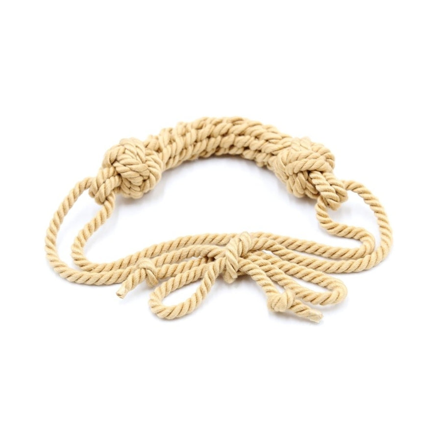 Bâillon Cordage Hemp Gag 12cm