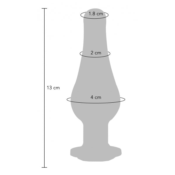 Plug Bijou Anal Multicolor M