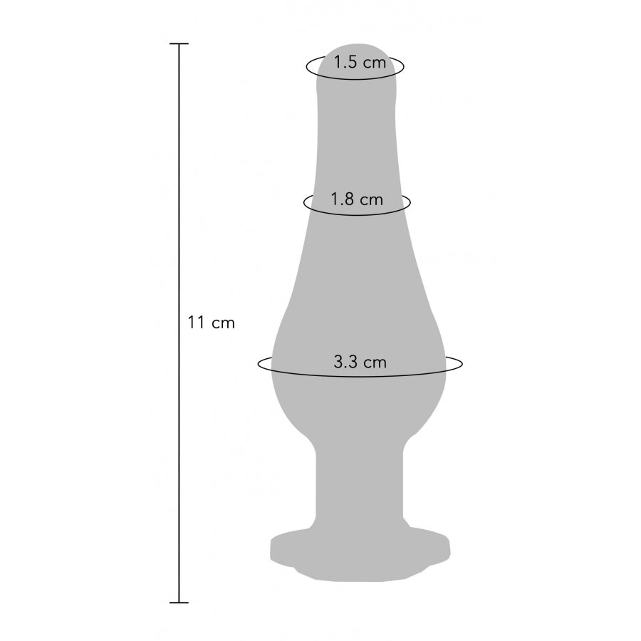 Plug Bijou Anal Multicolor M