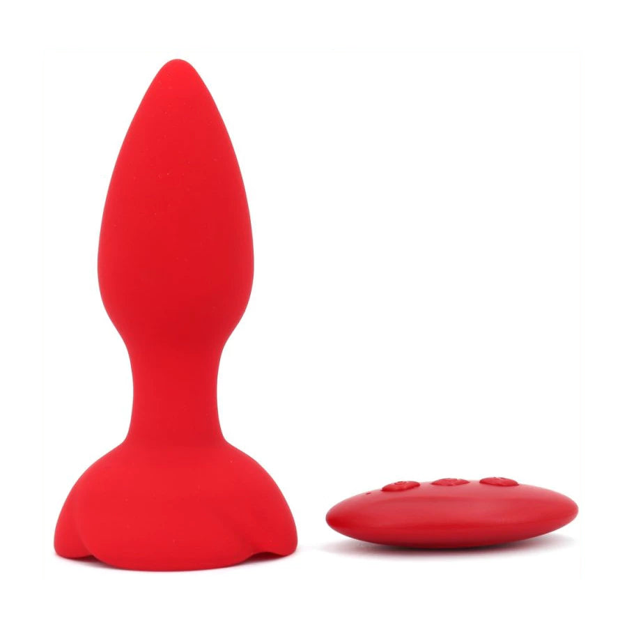 Plug Bijou Vibrant Rose 10 x 4cm
