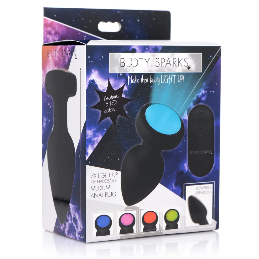 Plug Vibrant Lumineux Light Up Small