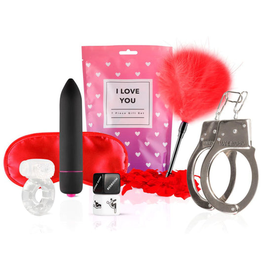 Coffret de 7 sextoys I Love You - LoveBoxxx