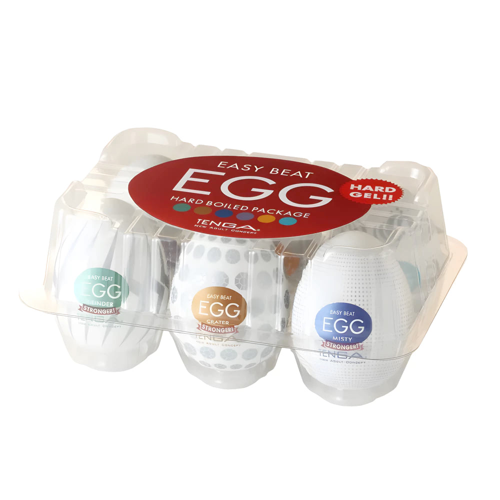 EGG TENGA (lot de 6) Sensations fortes - TENGA