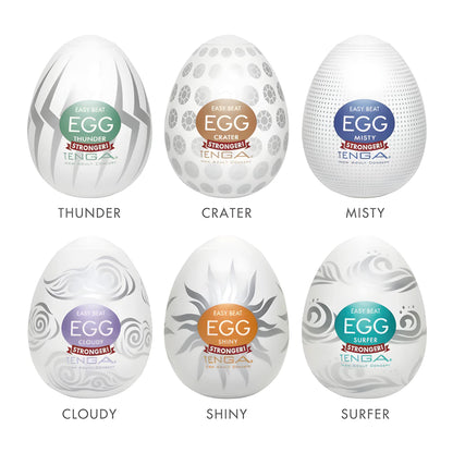 EGG TENGA (lot de 6) Sensations fortes - TENGA