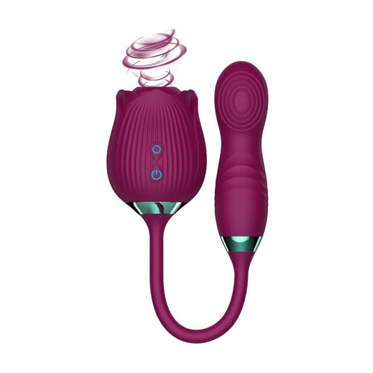 Stimulateur De Clitoris Et Point G Rose Suck